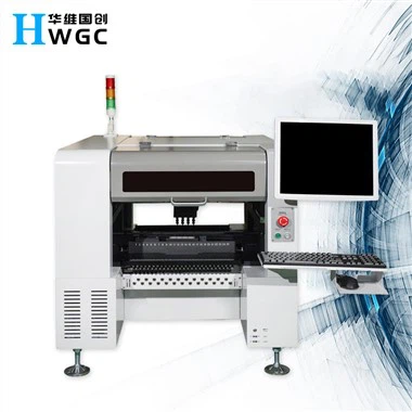 Компактна конструкція машини Pick and Place: компактний пристрій для монтажу мікросхем для виробничих ліній з обмеженим простором SMT HW-T4-44F/50F